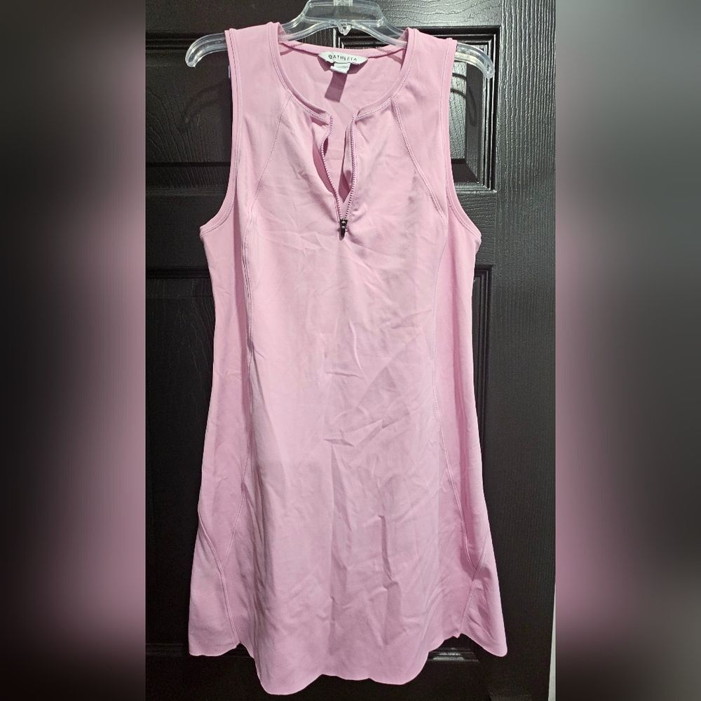 Athleta Pink Zip-Up Top